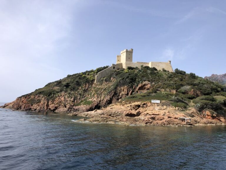 From Sagone/Cargèse: Scandola, Piana and Girolata Boat Tour