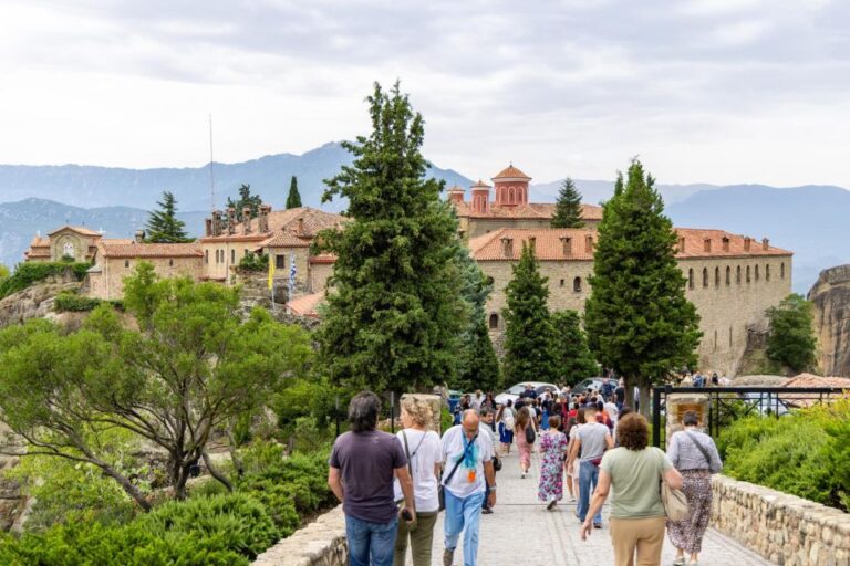 From Thessaloniki: Byzantine Walks Meteora Monasteries