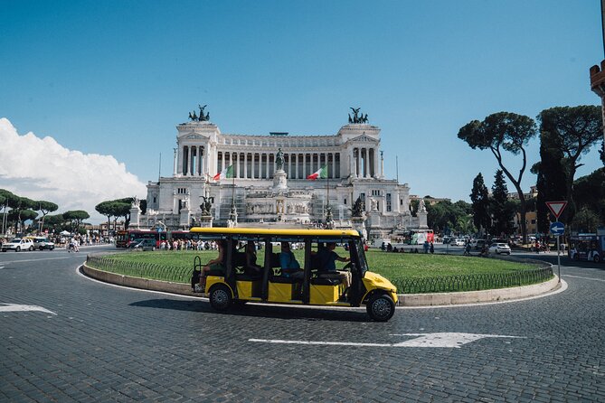 Golf Cart Driving Tour: Rome City Highlights in 2.5 Hrs - Tour Overview