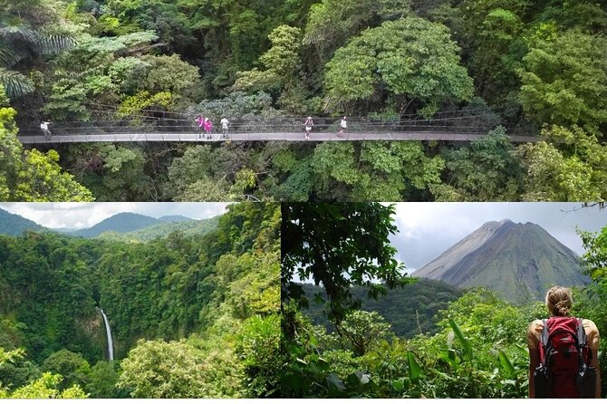 Hiking Lovers (Hanging Bridges La Fortuna Waterfall Volcano Hike)