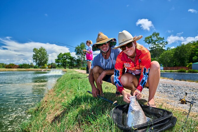 Hook-A-Barra Fishing and Farm Activity