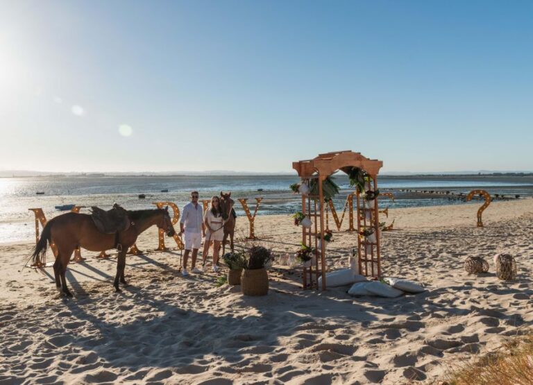 Horseback Marriage Proposal on the Beach