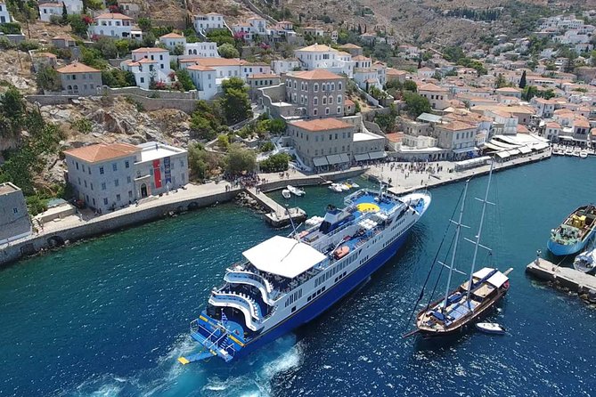 Hydra, Poros, Aegina: Cruise With Lunch and Private Transfers  – Athens