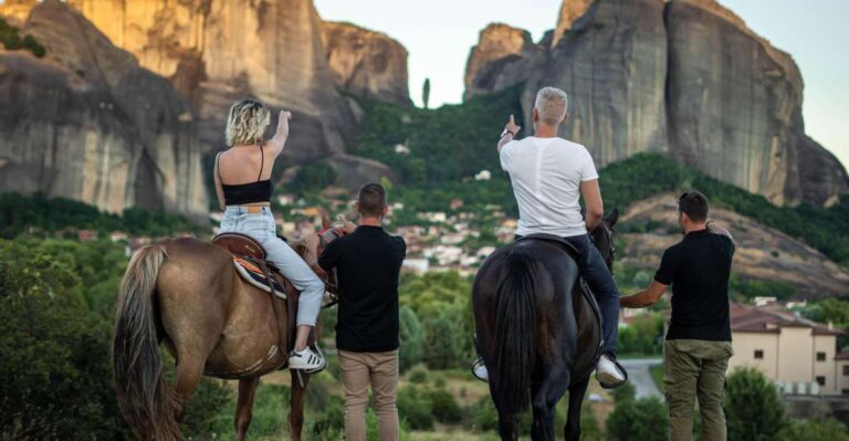 Kastraki: Meteora Sunset Horseback Riding