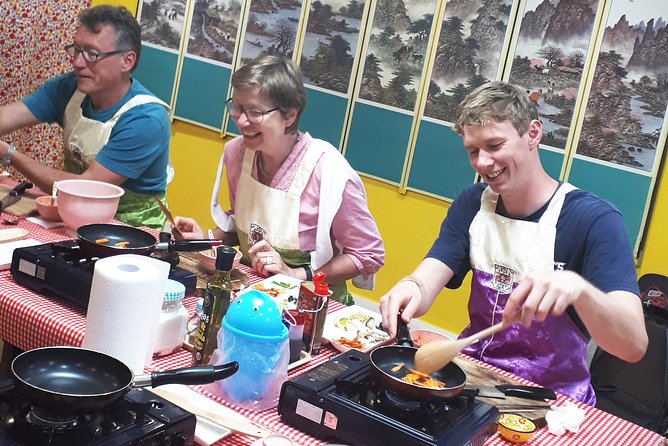 Korean Cooking Class With Full-Course Meal & Local Market Tour in Seoul - Immerse in Korean Culture