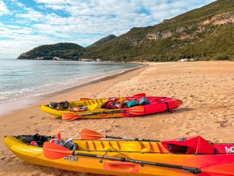 Lisbon: Arrábida All-Inclusive Kayak Adventure Tour