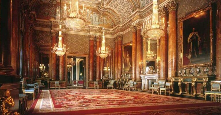 London: Buckingham Palace State Rooms W/ Bus and Boat Tour