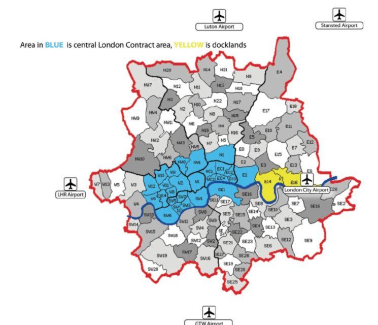 London: Private London Airports Transfers to Central London