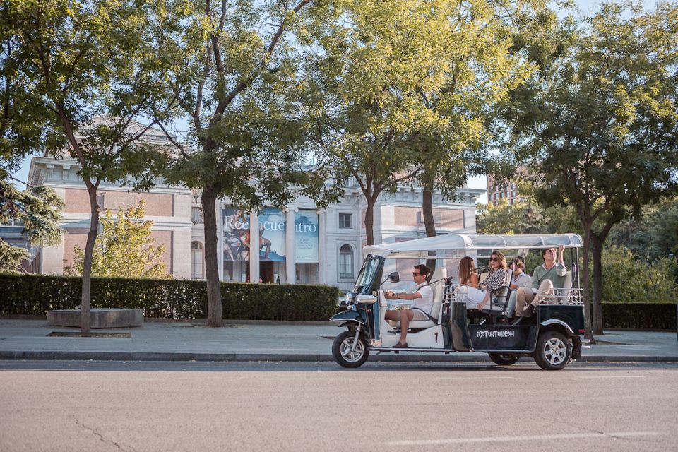 Madrid: Private City Tour by Eco Tuk Tuk - Tour Details