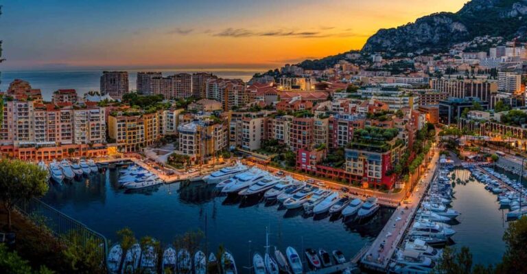 Monaco, Monte Carlo, Eze Landscape Day & Night Private Tour