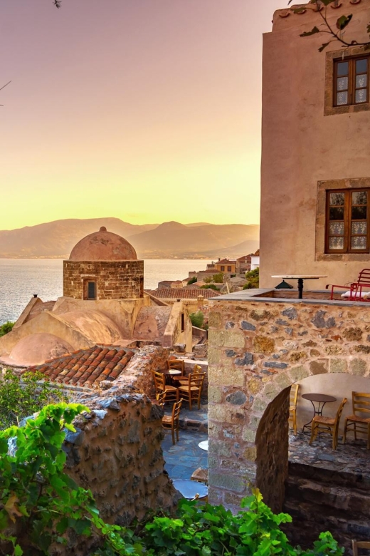 Monemvasia - Nafplio - Day 1 Itinerary