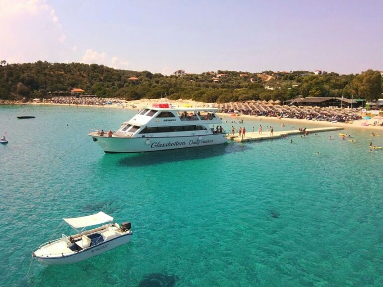 Mount Athos Glassbottom Cruise With Ammouliani Island Visit