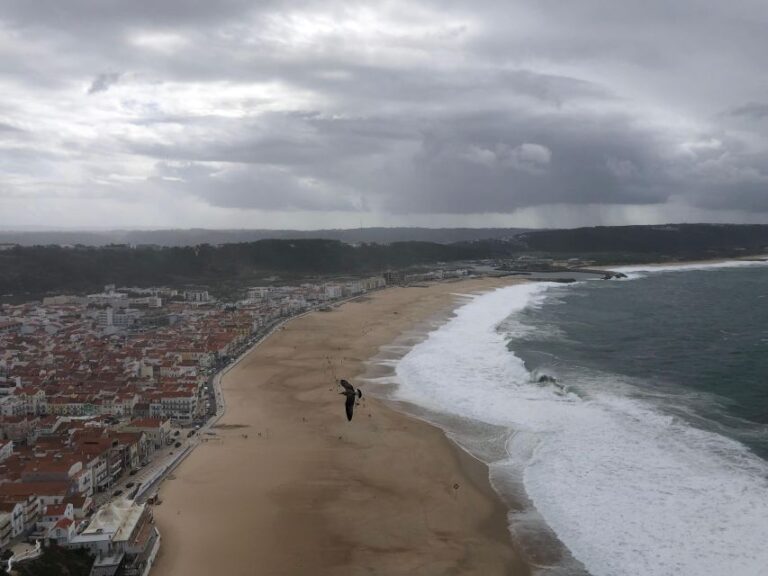 Nazaré: Big Wave Capital & Medieval Óbidos Tour From Lisbon