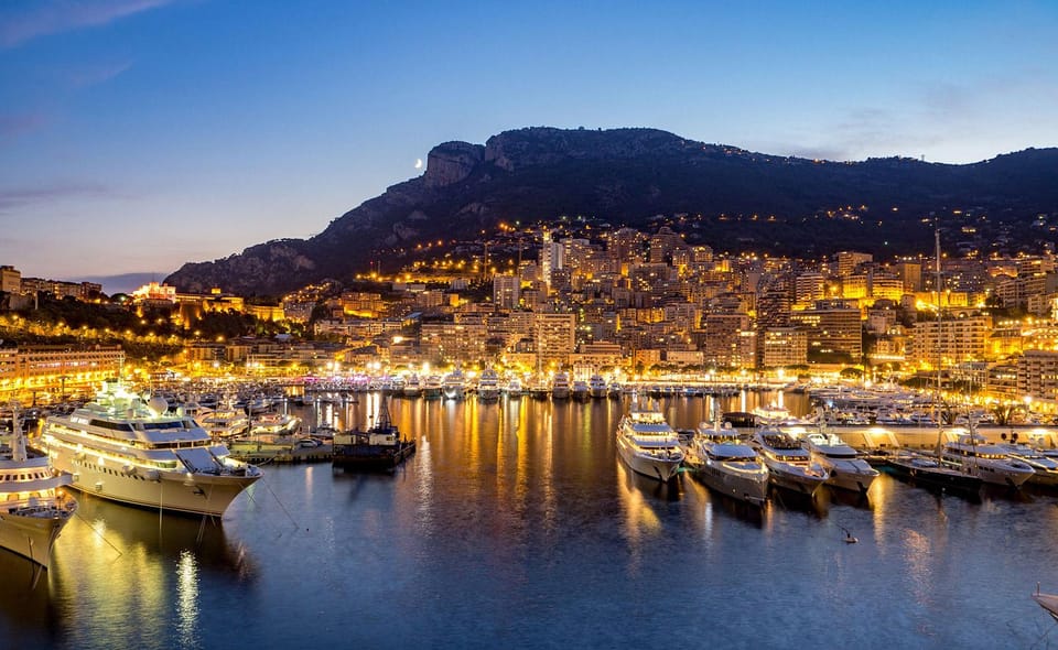 Nice: Formula 1 Track, Monaco, and Monte-Carlo Night Tour - Tour Details