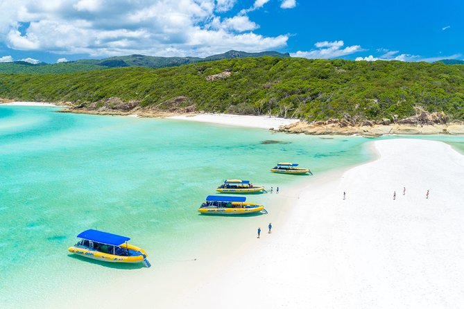 Ocean Rafting: Whitehaven Beach, Snorkelling & Hill Inlet Lookout