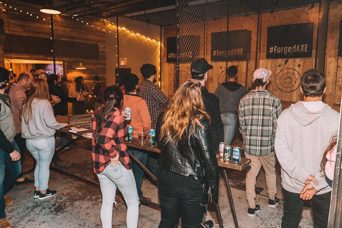 One Hour Axe Throwing Guided Experience in Whistler