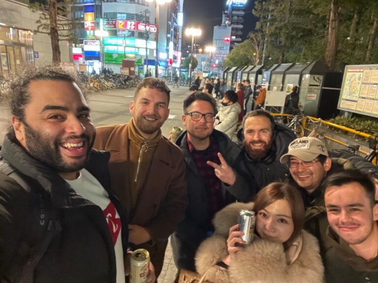 Osaka: Nightlife Tour and Bar Hop in Namba & Shinsaibashi