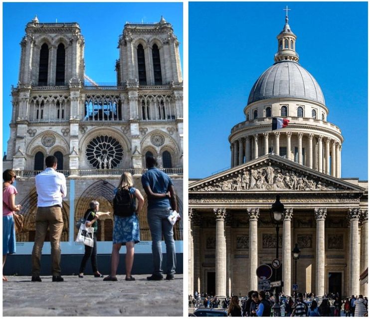 Paris: Notre Dame Exterior, Latin Quarter Tour and Pantheon