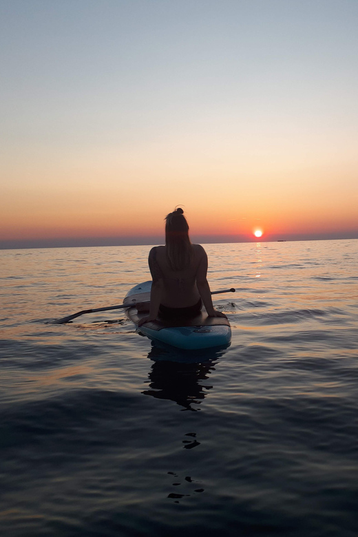 Portorož: Sunset Coastline Stand-Up Paddleboarding Tour