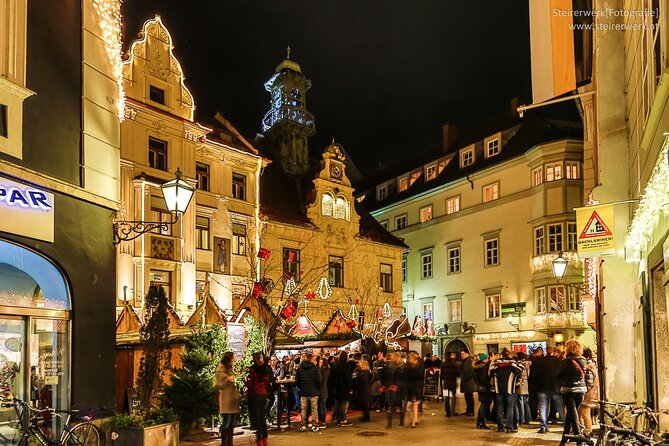 Private Christmas Time Day Tour to Graz From Vienna With Christmas Market