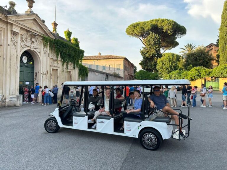 Private Golf Cart Tour in Rome – The Capuchin Crypt