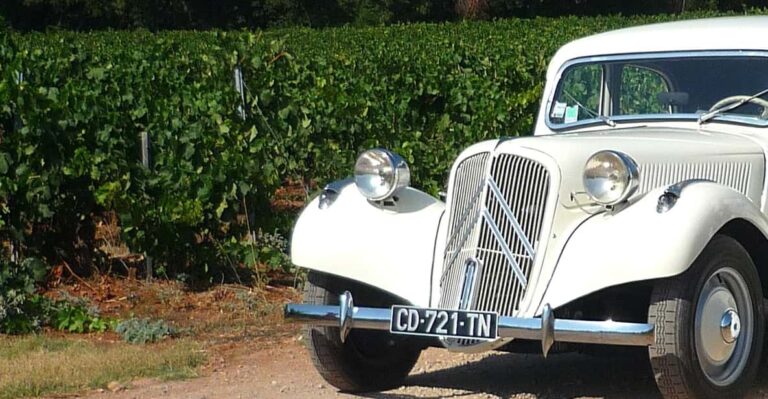 Private Half-Day Tour of the French Riviera in a Vintage Car