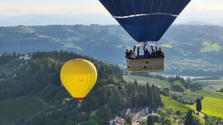 Private Hot Air Balloon, Pienza, Montalcino, Val Dorcia