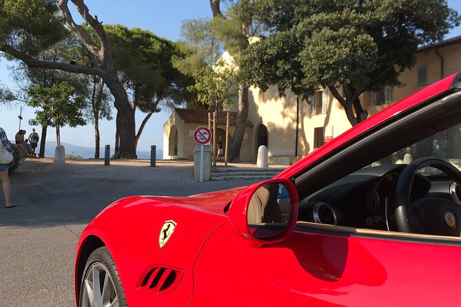 Private Tour of Juan Les Pins by Ferrari - Tour Itinerary