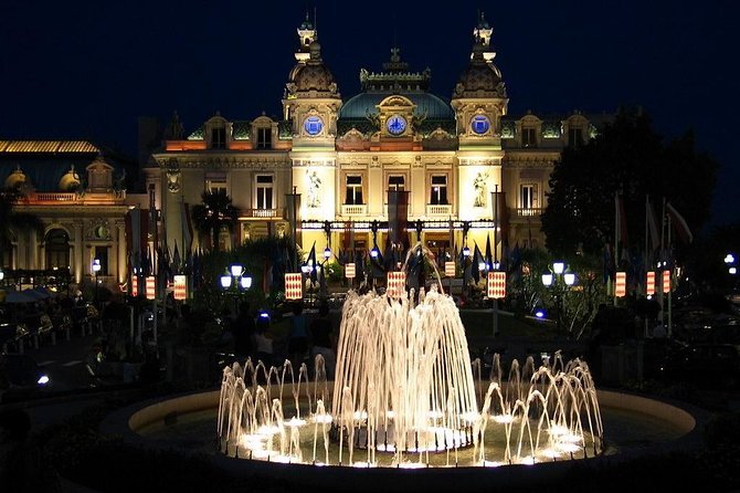 Private Tour of Monte Carlo by Night From Nice