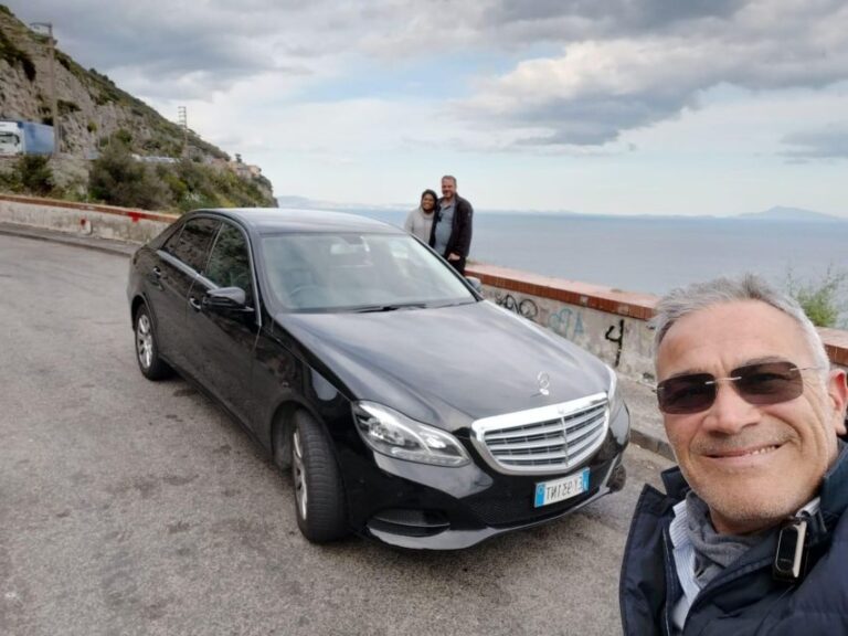 Private Transfer Rome / Amalfi Coast or Vice Versa