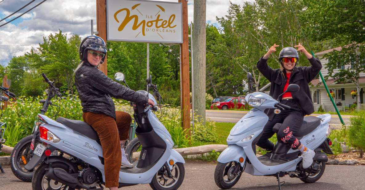 Quebec City: Scooter Rental on Ile D'orléans for Agrotourism! - Activity Details