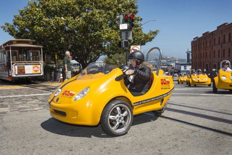 San Francisco: 3-Hour Early Bird GoCar Tour