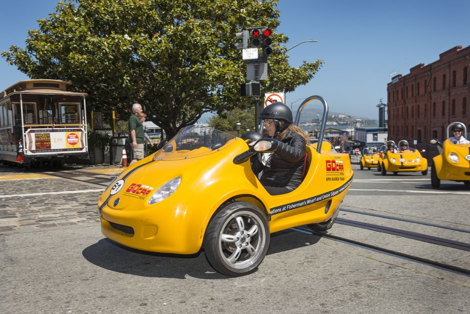 San Francisco: 3-Hour Early Bird GoCar Tour - Early Bird Special Offer