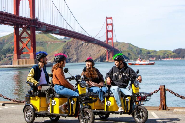 San Francisco: Electric Scooter Rental With GPS Storytelling