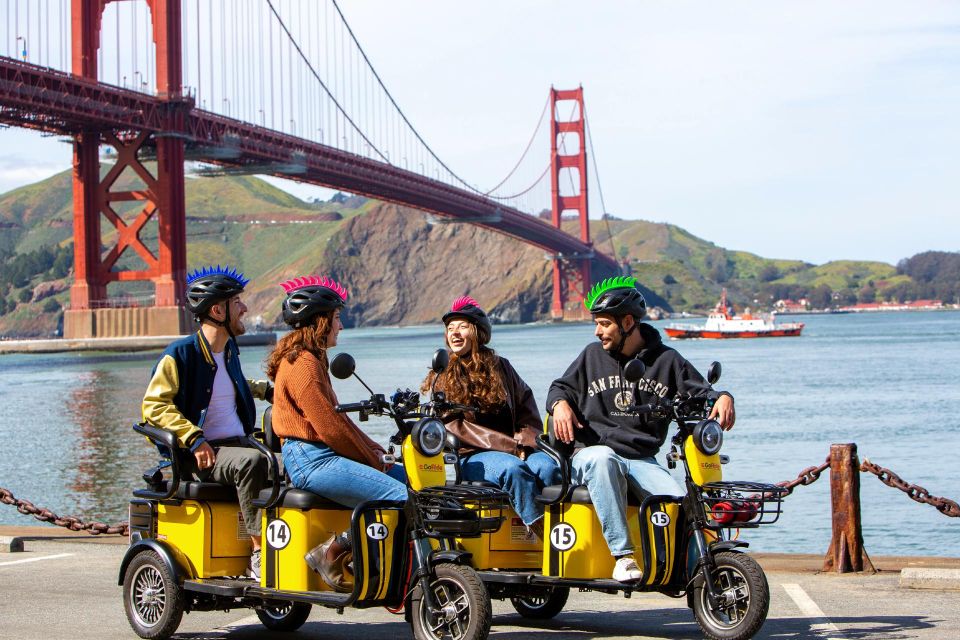 San Francisco: Electric Scooter Rental With GPS Storytelling - Audio Guide and Features