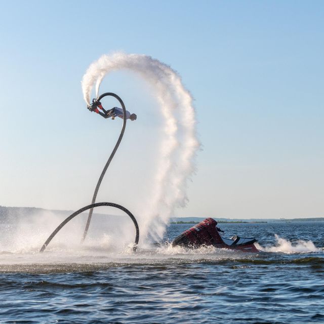 Santorini: Fly Board Pro Adventure in Perivolos Beach