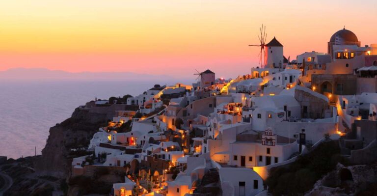 Santorini : Oia and Ammoudi – Private Sunset Experience