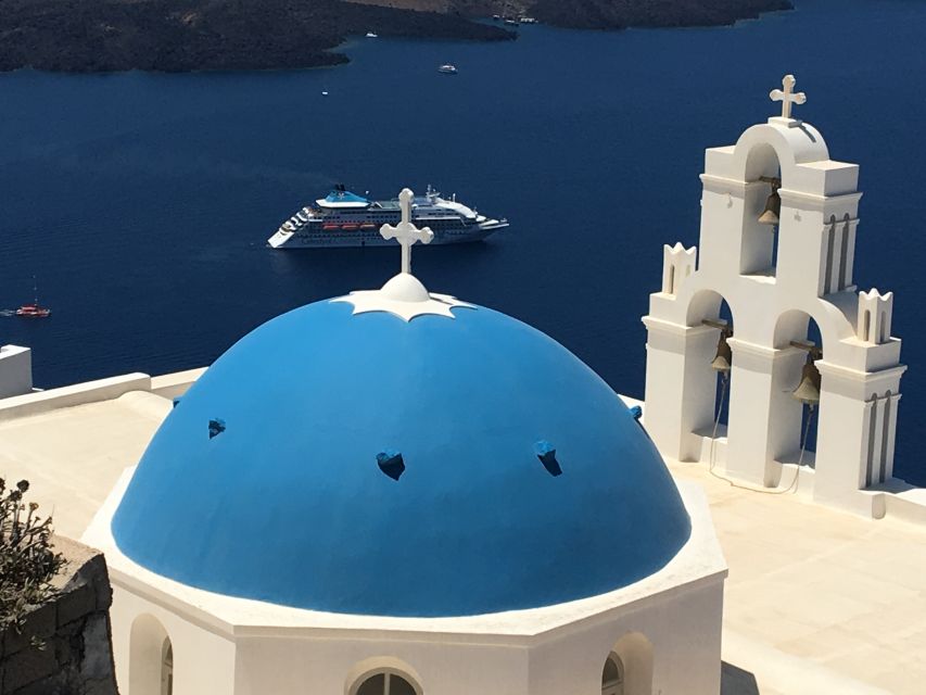 Santorini:Akrotiri Guided Tour & Motorboat Cruise With Lunch - Tour Details