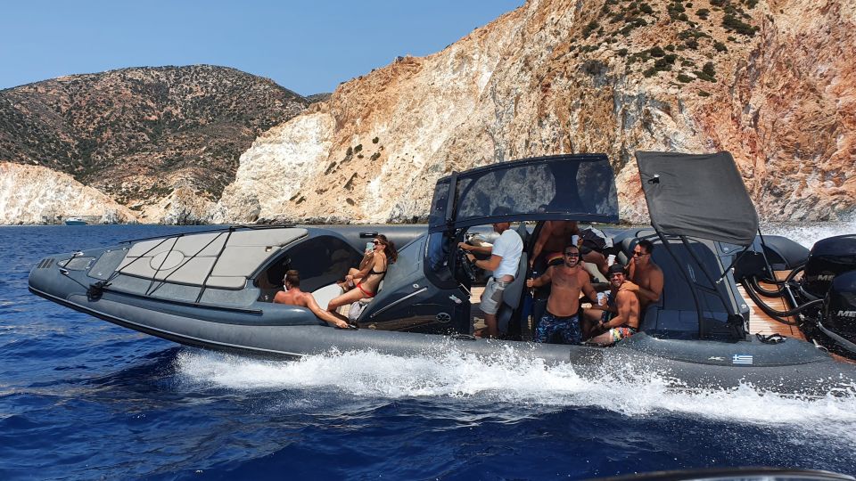 Serifos: Private RIB Cruise With Swim Stops, Snacks & Drinks - Cruise Duration and Guide Information