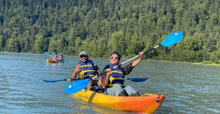 Seward Area Glacial Lake Kayaking Tour 1.5 Hr From Anchorage