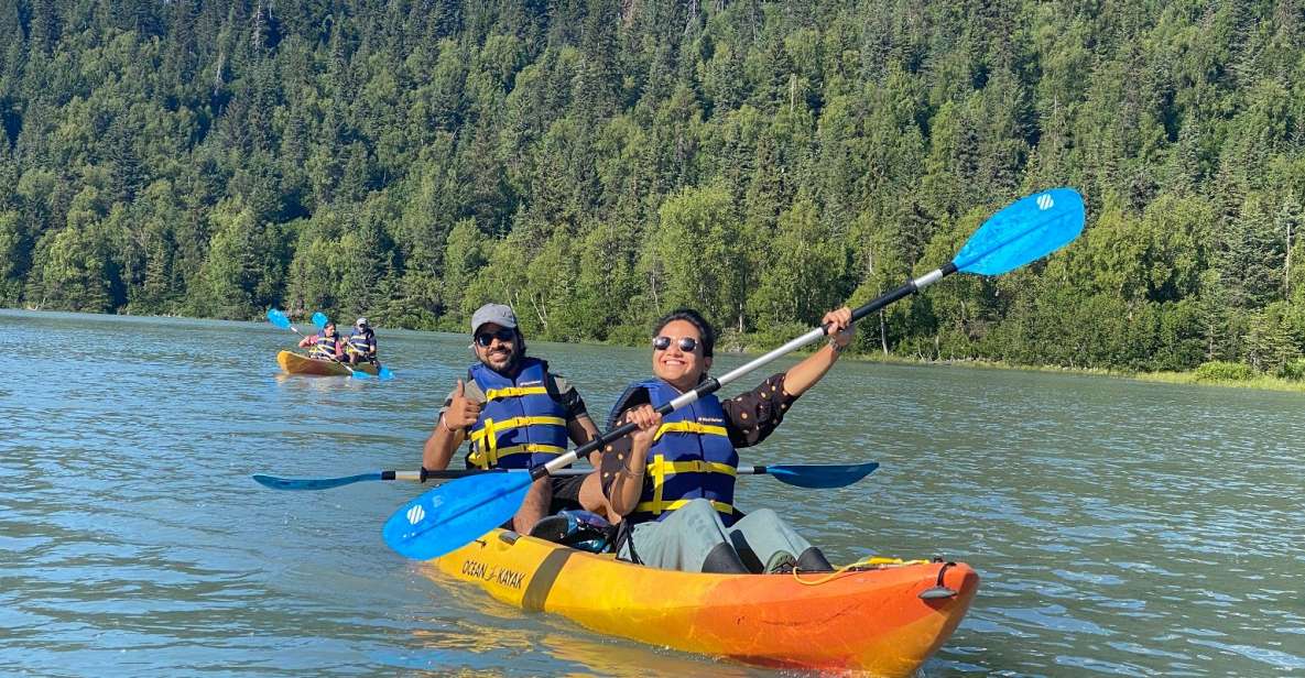 Seward Area Glacial Lake Kayaking Tour 1.5 Hr From Anchorage - Pricing and Duration Information