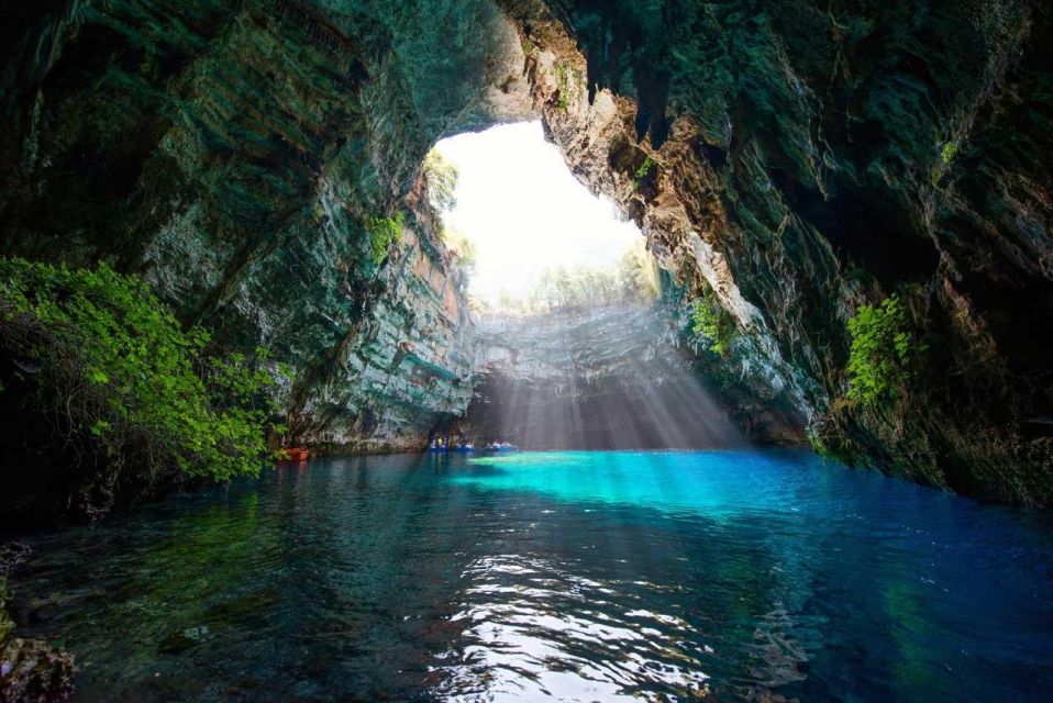 Shorex Kefalonia: Melissani and Myrtos Swim ! - Tour Details