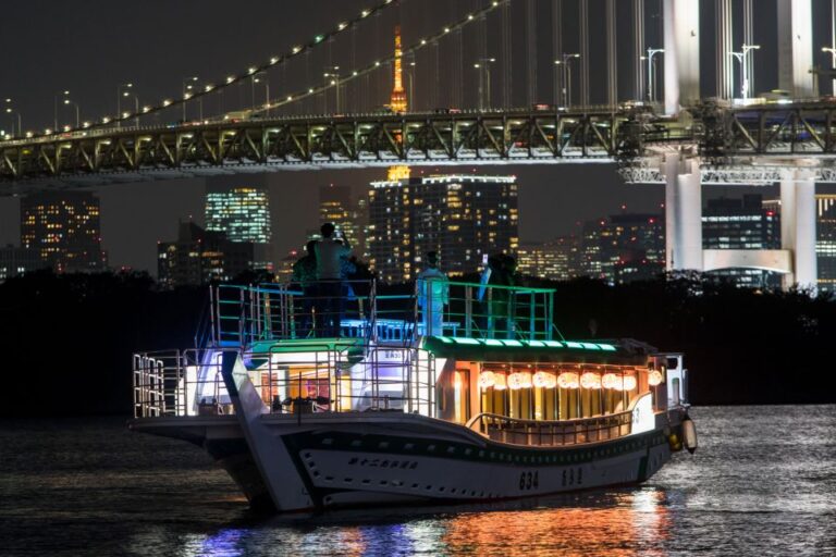 Sumida River: Japanese Traditional Yakatabune Dinner Cruise