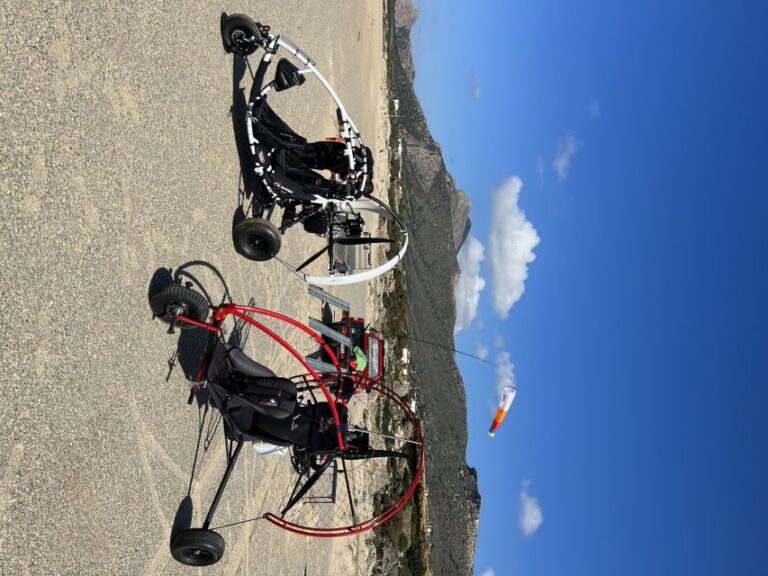 Syvota or Ioannina: Private Tandem Paratrike Flight