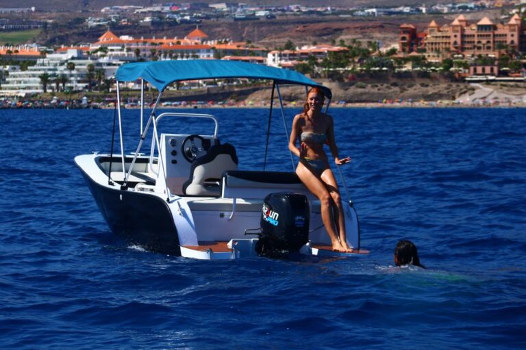 Tenerife: Rent a Boat With No License, Self Drive