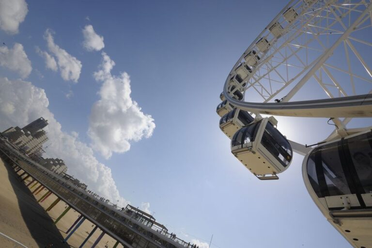 The Hague: the Pier Skyview Ticket With Drink and Snack