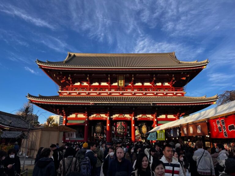 Tokyo: Asakusa Temple Historical Guided Walking Tour