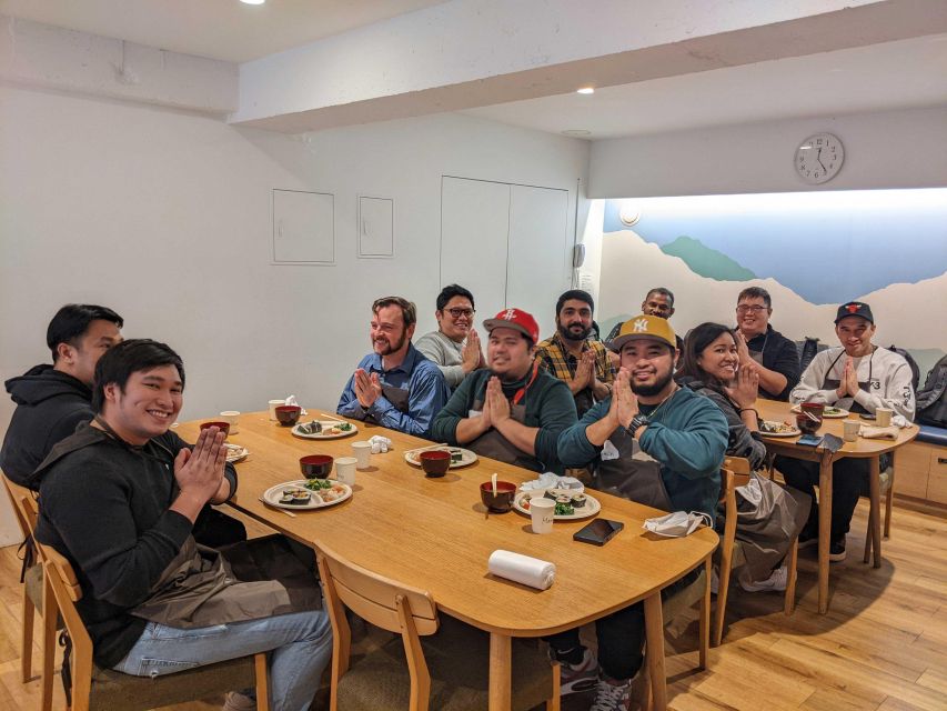 Tokyo: Create Your Own Party Sushi Platter Cooking Class - Class Duration and Cancellation Policy