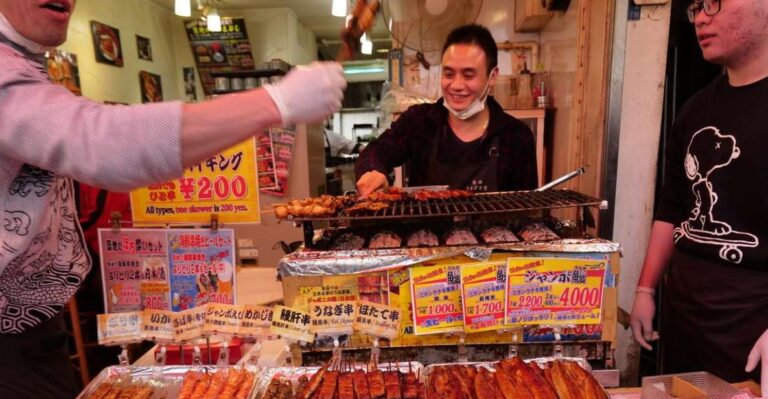 Tokyo: Tsukiji Fish Market Seafood and Sightseeing Tour