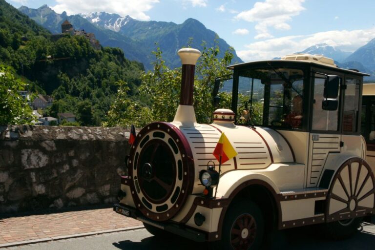 Vaduz: 35-Minute City Train Tour in 15 Languages